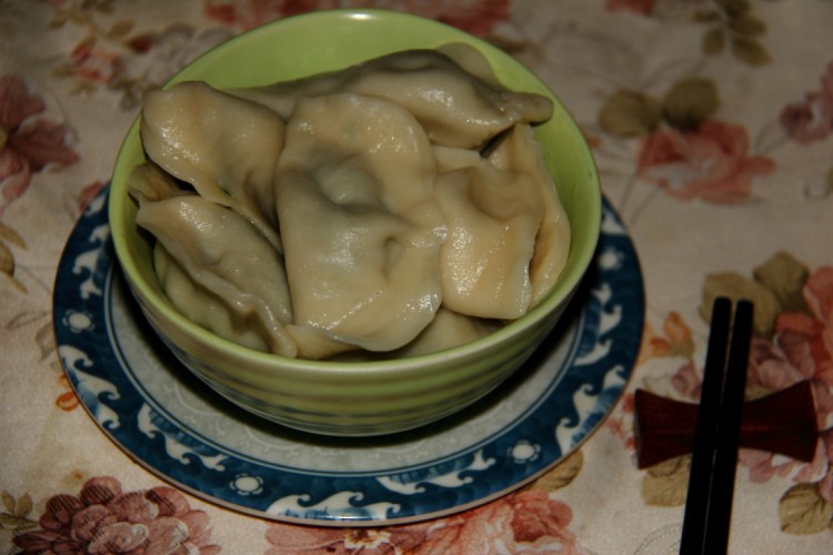 芹菜大肉饺步骤7