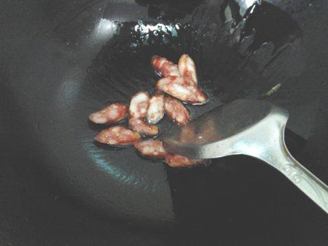 菠菜香菇腊肉面步骤4