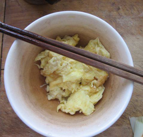 彩椒打卤面步骤6
