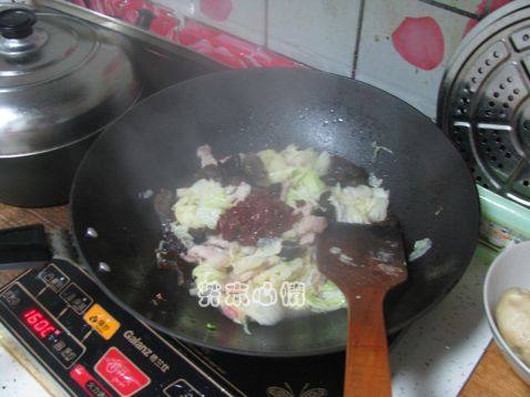 回锅肉炒面步骤13