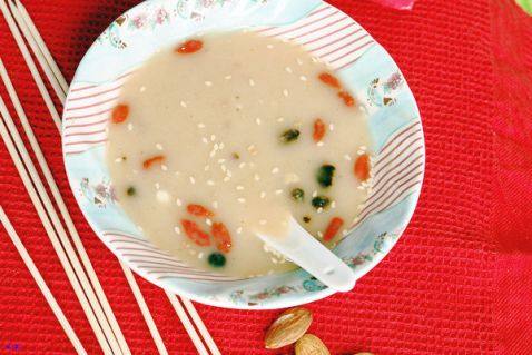 果仁油茶面步骤4