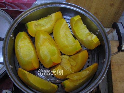 南瓜炸酱面步骤2