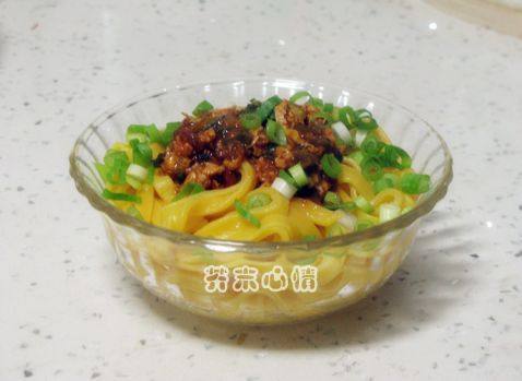 南瓜炸酱面步骤6