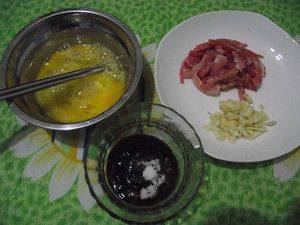 蔬菜鸡蛋肉丝面步骤2