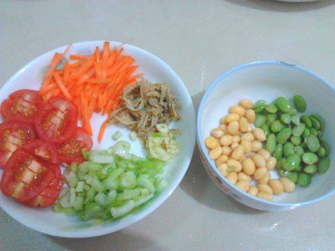 豆豆糊涂面步骤1