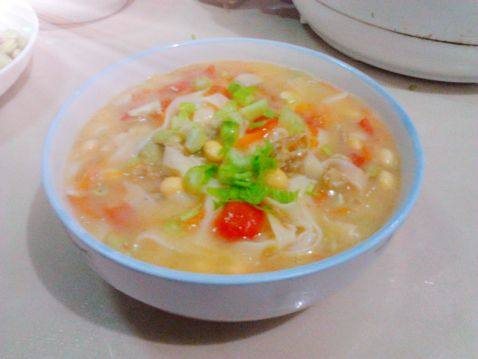 豆豆糊涂面步骤11