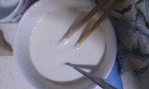 青菜面疙瘩步骤2