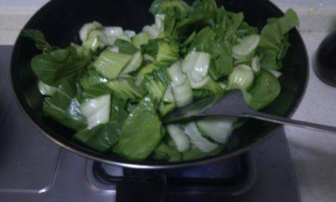 青菜面疙瘩步骤4