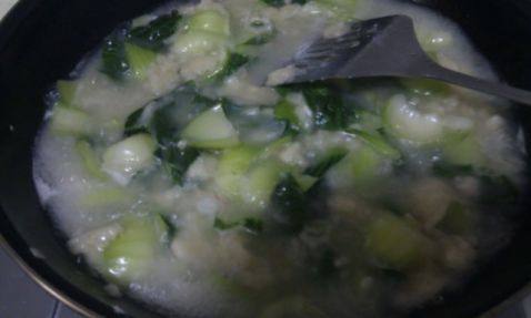 青菜面疙瘩步骤7
