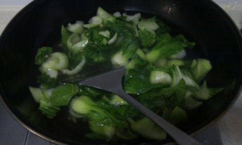 青菜面疙瘩步骤5