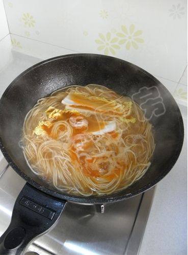 鲜虾面步骤9