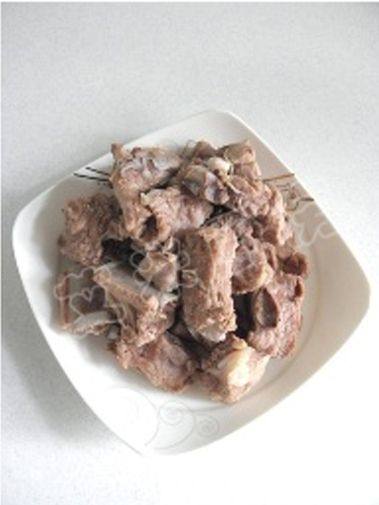 排骨豆角焖面步骤1