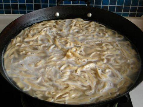 鸡丝拌面步骤7