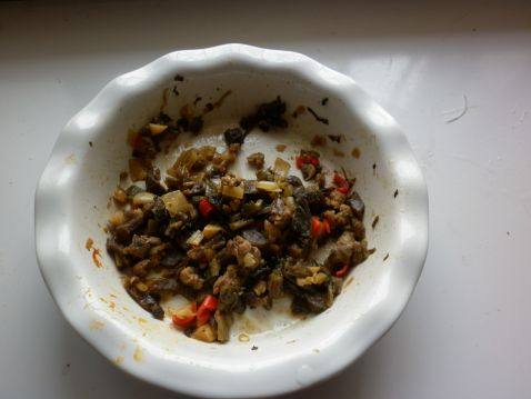 芽菜肉末咖喱蟹拌面步骤2