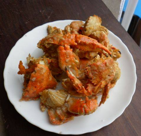 芽菜肉末咖喱蟹拌面步骤3