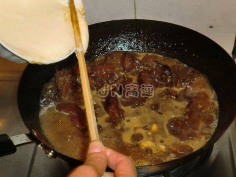 红烧排骨烩面鱼步骤10