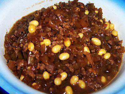 肉末榨菜黄豆面步骤9