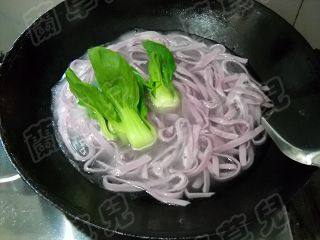 香菇豆酱甘蓝面步骤8