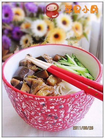 茄丁炸酱面步骤11