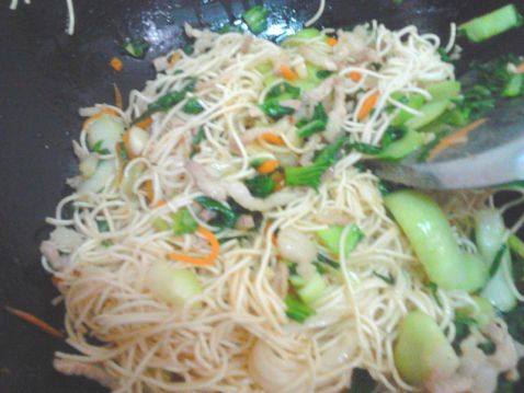 [好吃的面]豆芽炒面步骤7