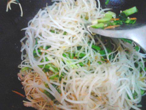[好吃的面]豆芽炒面步骤8