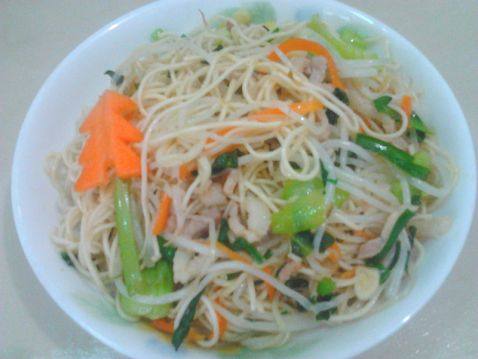 [好吃的面]豆芽炒面步骤9