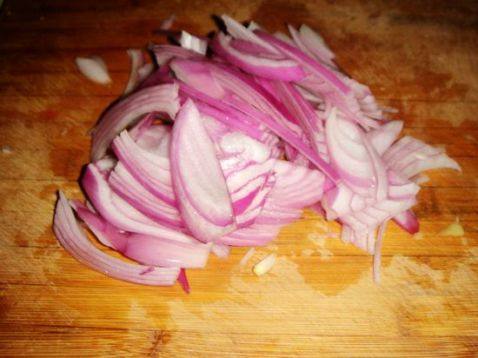 豆芽炝锅面步骤2