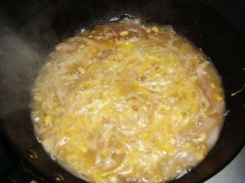 豆芽炝锅面步骤10