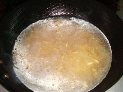 豆芽炝锅面步骤7