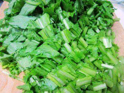 雪菜肉丁面步骤1