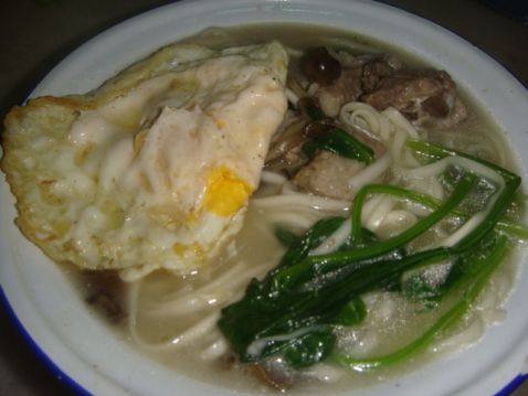 菠菜鸡蛋面条步骤7