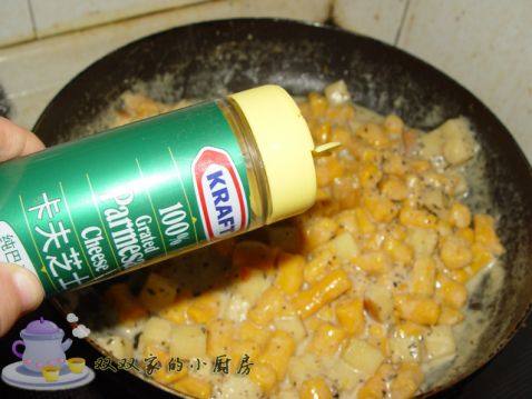 南瓜奶油面步骤14