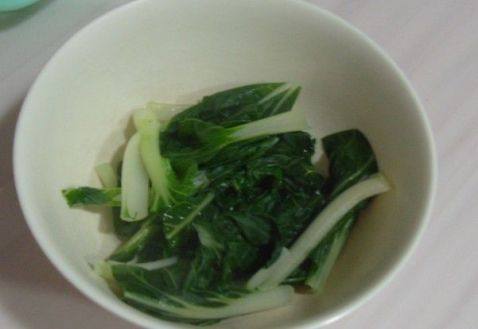 青菜木耳烩面步骤2