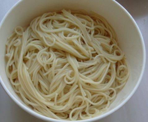 青菜木耳烩面步骤5