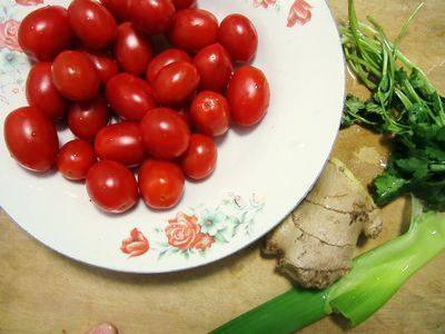 西红柿绿豆面步骤8