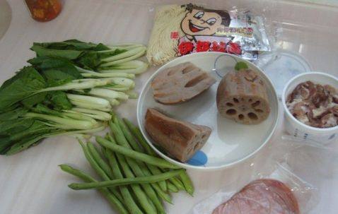 鲜疏烩面步骤1