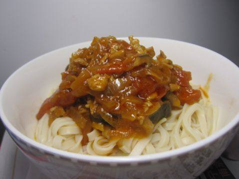 茄汁肉酱面步骤6