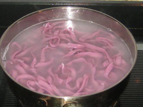 紫薯宽面步骤7