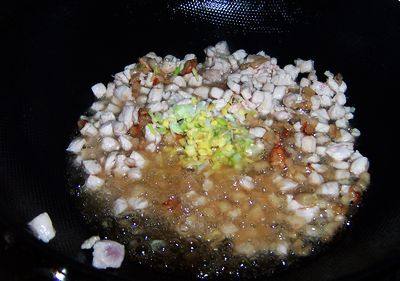 肉丁炸酱面步骤7