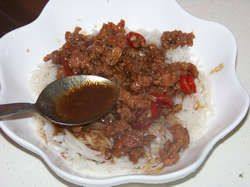 肉酱拌鱼面步骤8