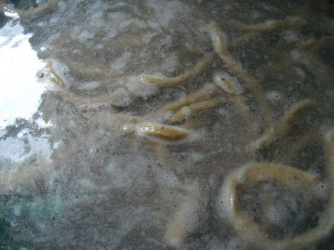 拌手擀荞面步骤6