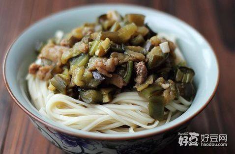 茄丁汆面步骤12