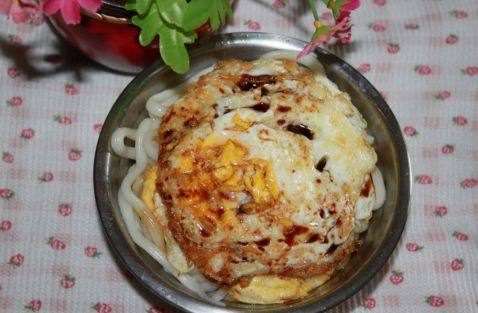 鸡蛋乌冬面步骤5