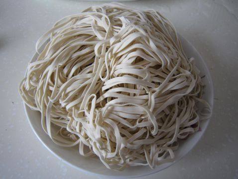 炝锅面步骤6