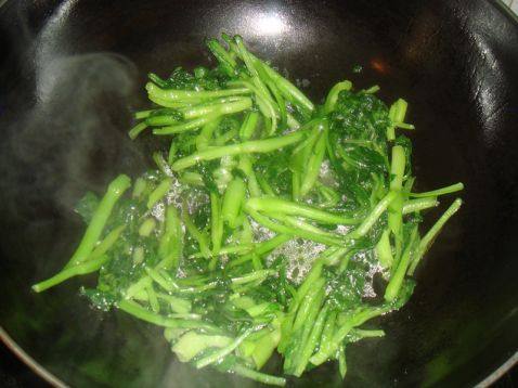 青菜肉丝炒面步骤2