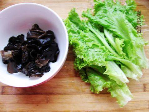 生菜炝锅面步骤1
