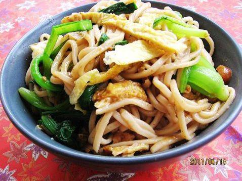 苋菜炸酱面步骤6