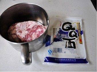 堪比饭店口味的肉泥炒步骤1