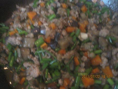 肉糜茄丁凉面步骤8