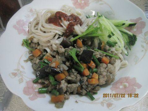 肉糜茄丁凉面步骤10